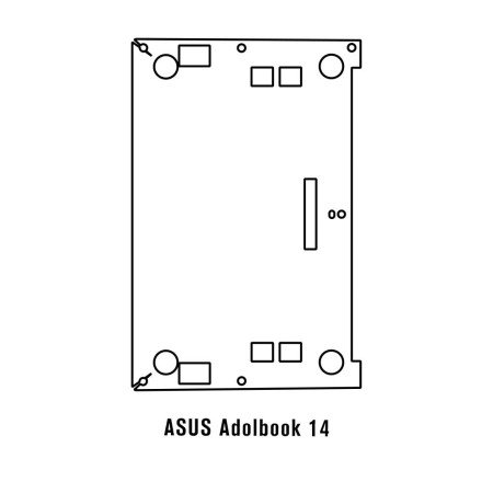 Film hydrogel Asus Adolbook 14 Enhanced Edition (2020) - Film écran anti-casse Hydrogel