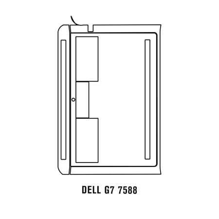 Film hydrogel Dell G7 7588 - Film écran anti-casse Hydrogel