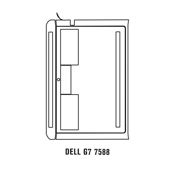 Dell G7 7588 - Film protection écran Hydrogel