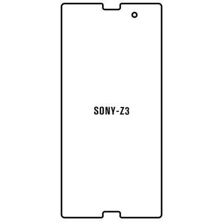 Film hydrogel Sony Z3 - Film écran anti-casse Hydrogel