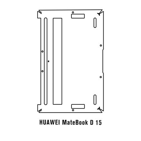 Film hydrogel Huawei MateBook D 15 - Film écran anti-casse Hydrogel