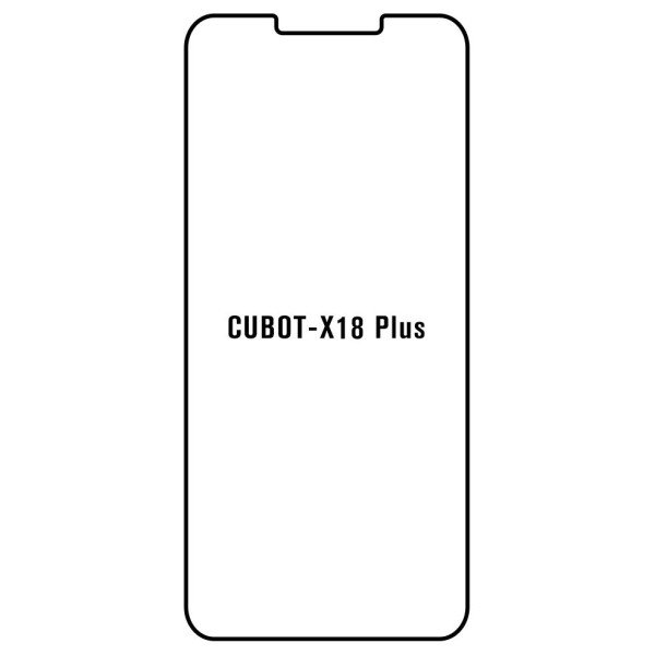 Cubot X18 Plus - Film protection écran Hydrogel