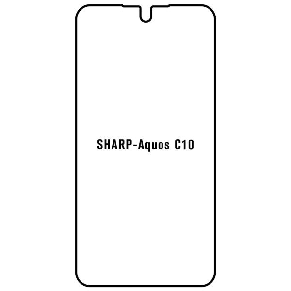 SHARP Aquos C10 ZH-Z01 - Film protection écran Hydrogel