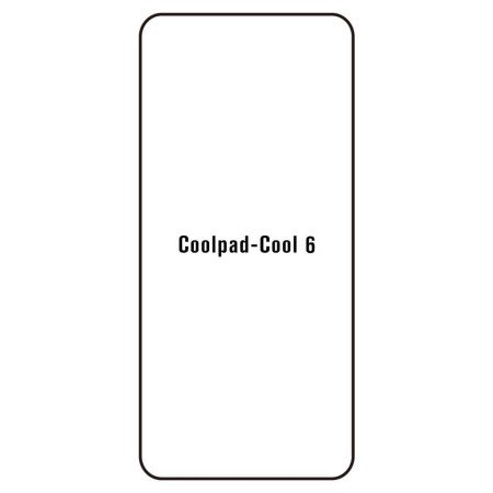 Film hydrogel Coolpad Cool 6 - Film écran anti-casse Hydrogel