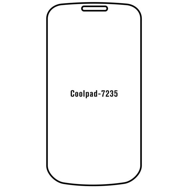 Coolpad 7235 - Film protection écran Hydrogel