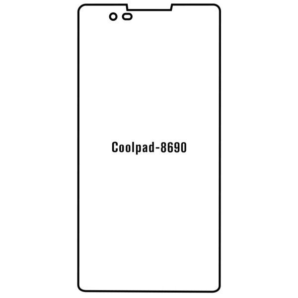 Coolpad 8690 - Film protection écran Hydrogel