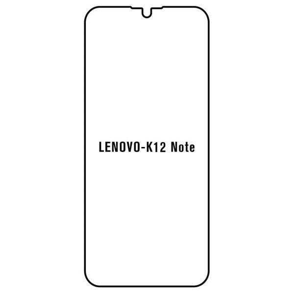 Lenovo K12 Note - Film protection écran Hydrogel