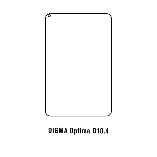 Digma Optima D10.4 - Film protection écran Hydrogel