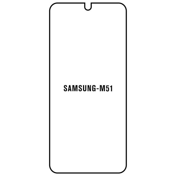 Samsung Galaxy M51 - Film protection écran Hydrogel