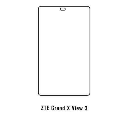 Film hydrogel ZTE Grand X View 3 8 - Film écran anti-casse Hydrogel