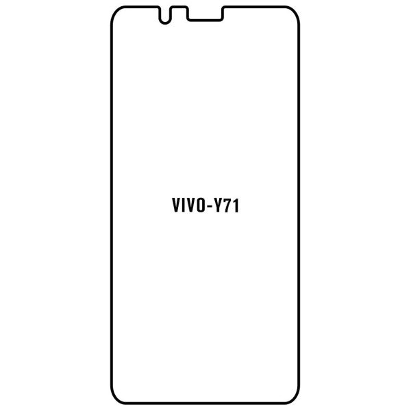 Vivo Y71 - Y71A - Film protection écran Hydrogel