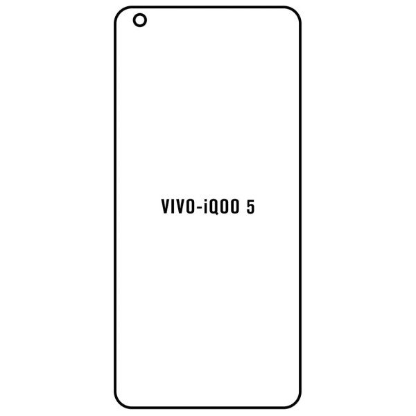 Vivo iQOO 5 - Film protection écran Hydrogel