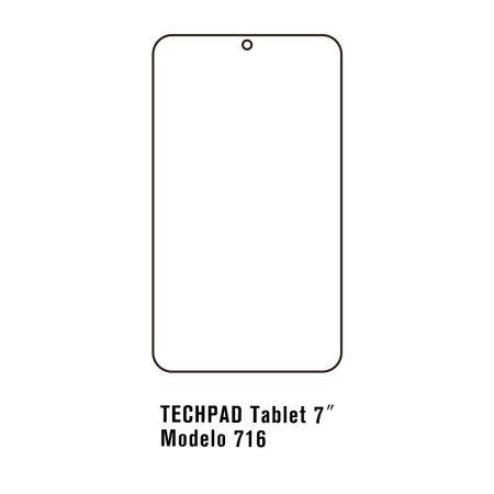 Film hydrogel Techpad Tablet 7″ Modelo 716 - Film écran anti-casse Hydrogel