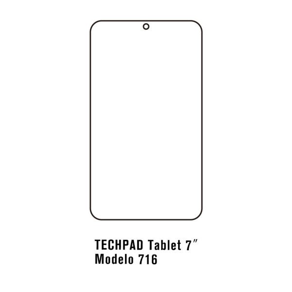 Techpad Tablet 7" Modelo 716 - Film protection écran Hydrogel