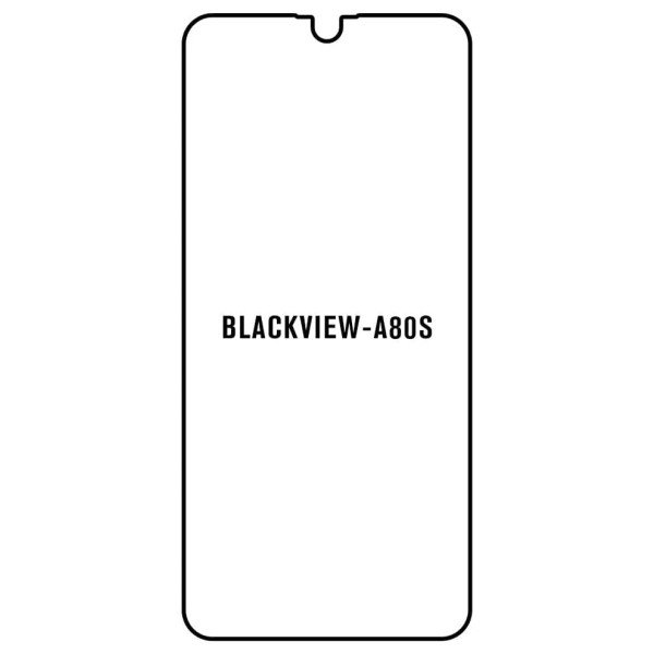 Blackview A80S - Film protection écran Hydrogel