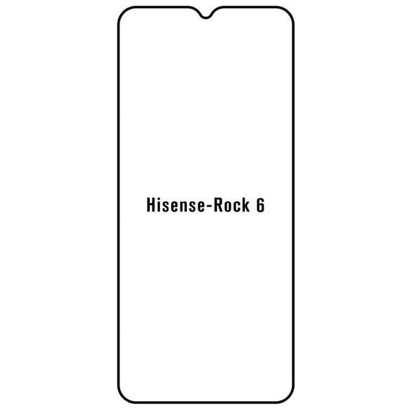 Hisense Rock 6 - Film protection écran Hydrogel