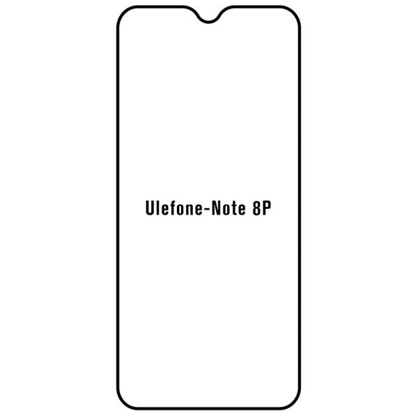 Ulefone Note 8P - Film protection écran Hydrogel