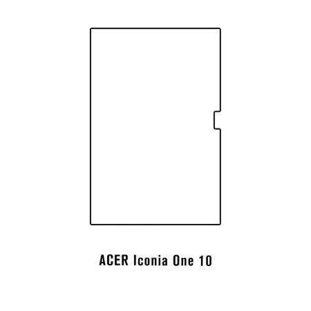 Film hydrogel ASUS Iconia One 10 B3-A40 - Film écran anti-casse Hydrogel