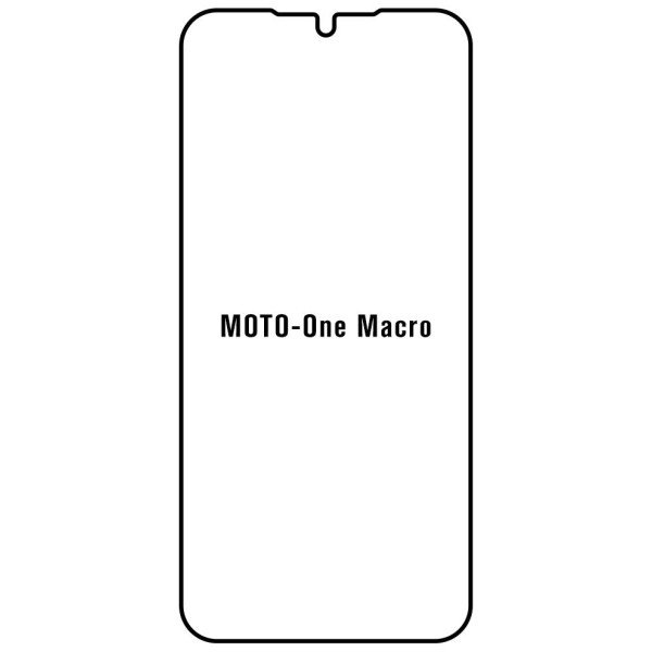 Motorola One Macro - Film protection écran Hydrogel