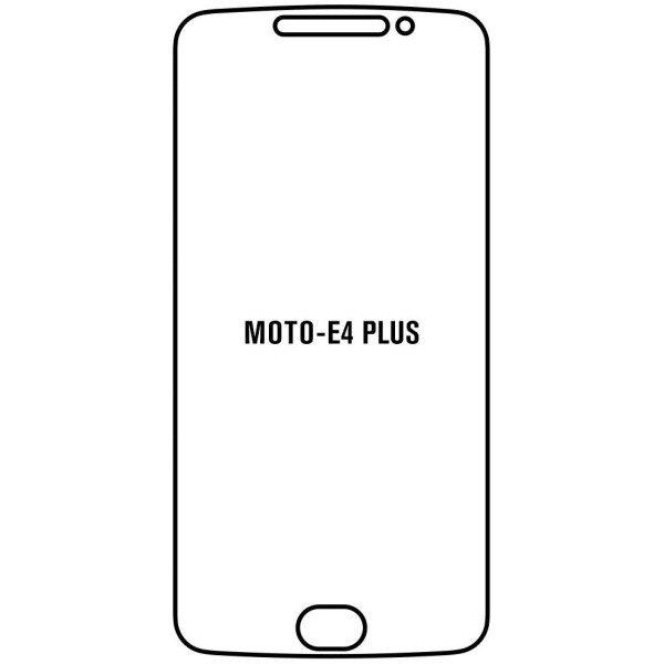 Motorola E4 Plus - Film protection écran Hydrogel