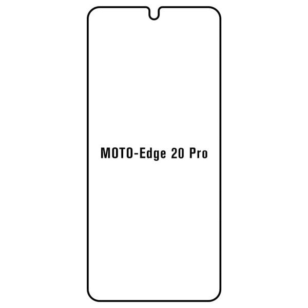 Motorola Edge 20 Pro - Film protection écran Hydrogel