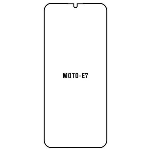 Motorola E7 2020 - Film protection écran Hydrogel