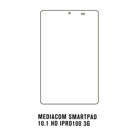 Film hydrogel Mediacom SmartPad 10.1 HD iPro100 3G - Film écran anti-casse Hydrogel