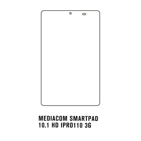 Film hydrogel Mediacom SmartPad 10.1 HD iPro110 3G - Film écran anti-casse Hydrogel