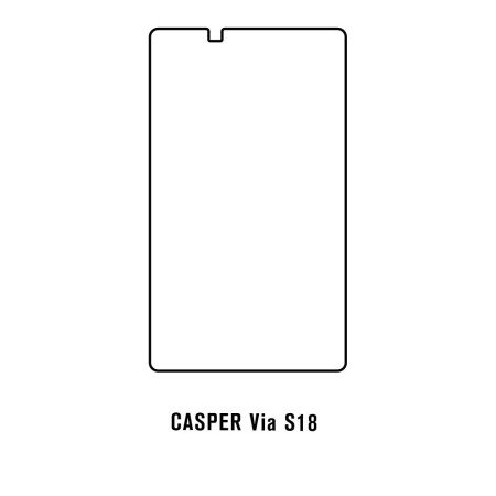 Film hydrogel Casper Via S18 - Film écran anti-casse Hydrogel