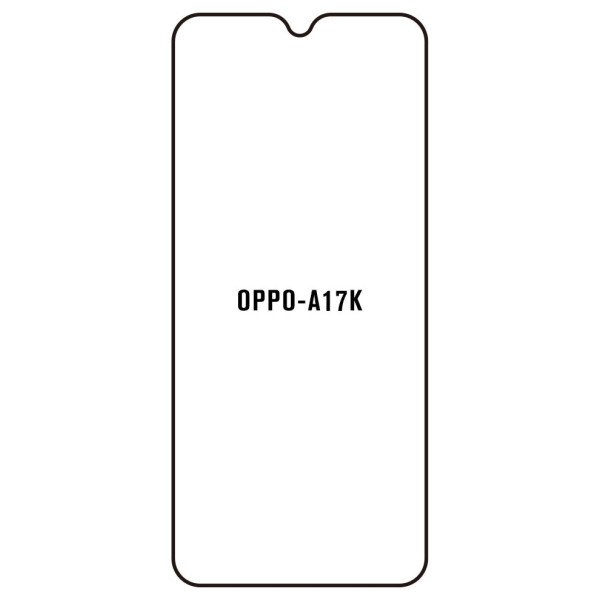 Oppo A17k (Inde) - Film protection écran Hydrogel