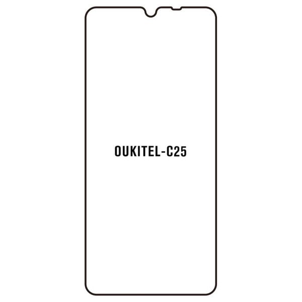 Oukitel C25 - Film protection écran Hydrogel