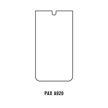 Film hydrogel PAX A920 - Film écran anti-casse Hydrogel