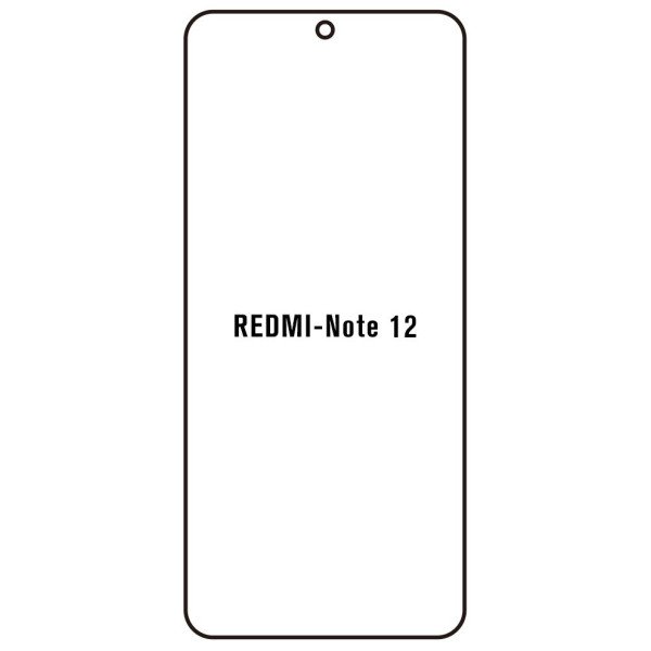 Redmi Note 12 5G - Film protection écran Hydrogel