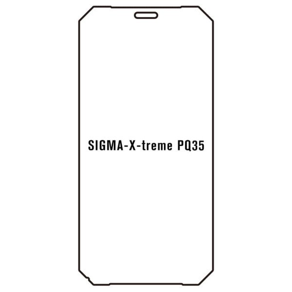 Sigma mobile X-treme PQ35 - Film protection écran Hydrogel