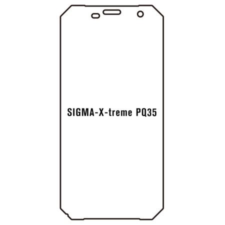 Film hydrogel pour Sigma mobile X-treme PQ35