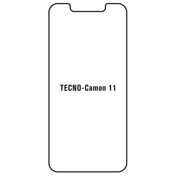 Tecno Camon 11 - Film protection écran Hydrogel