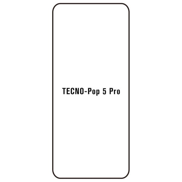 Tecno Pop 5 Pro - Film protection écran Hydrogel