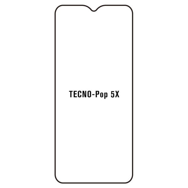 Tecno Pop 5X - Film protection écran Hydrogel