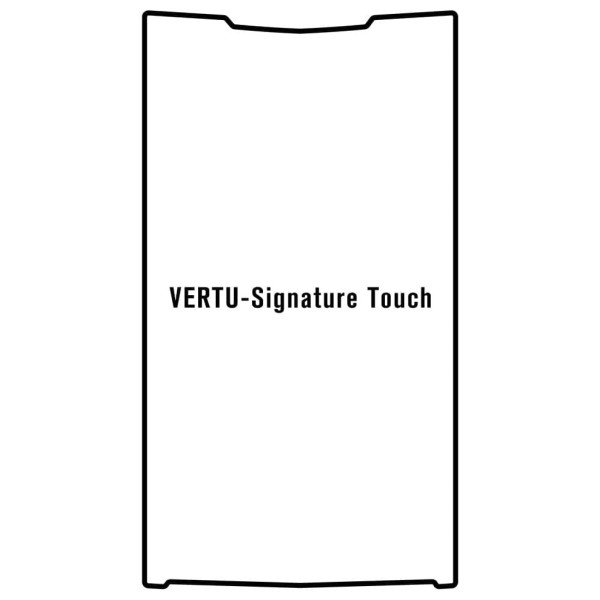 Vertu Signature Touch - Film protection écran Hydrogel