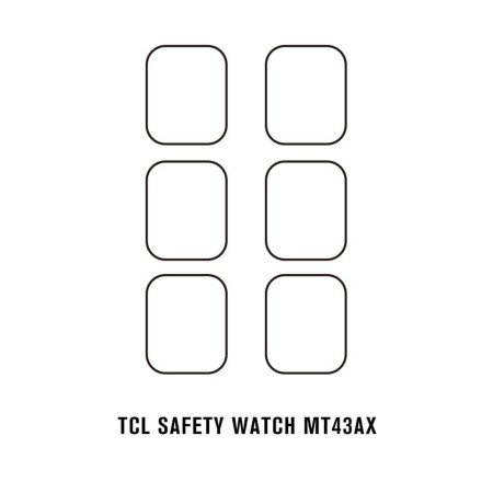 Film hydrogel pour écran TCL Safety Watch MT43AX