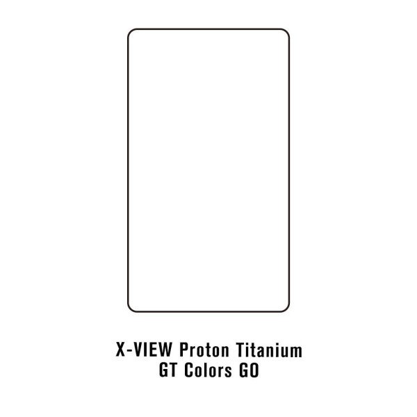 X-view Proton Zinc Monster 7" - Film protection écran Hydrogel