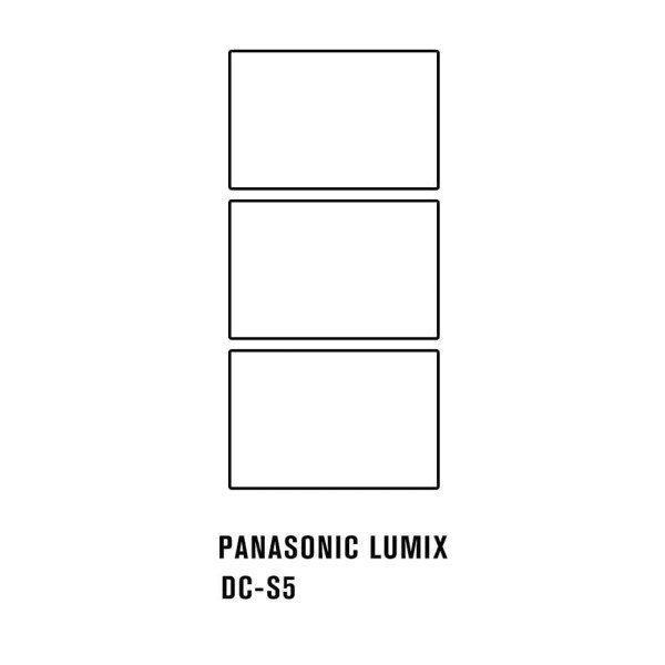 Panasonic Lumix DC-S5 - Film protection écran Hydrogel