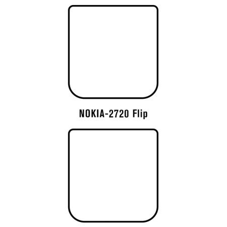 Film hydrogel Nokia 2720 Flip - Film écran anti-casse Hydrogel