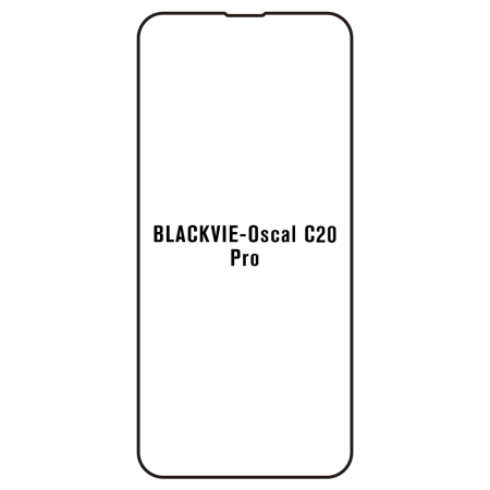 Film hydrogel pour écran Blackview Oscal C20 - C20 Pro