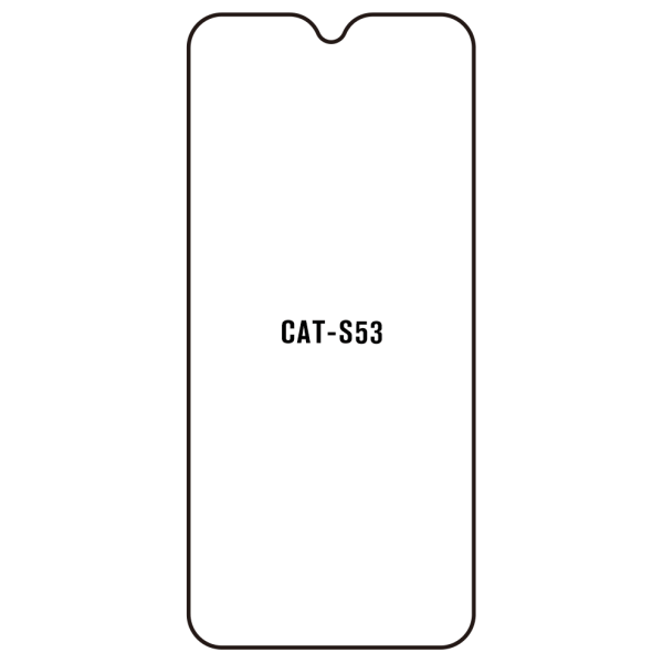 CAT S53 - Film protection écran Hydrogel