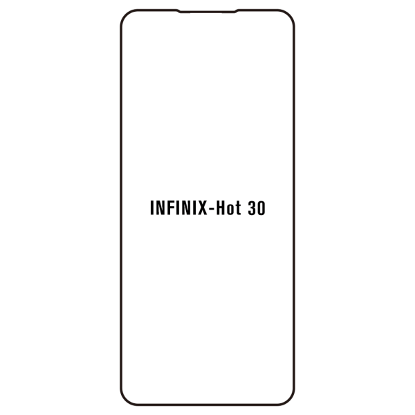 Infinix Hot 30 - Film protection écran Hydrogel