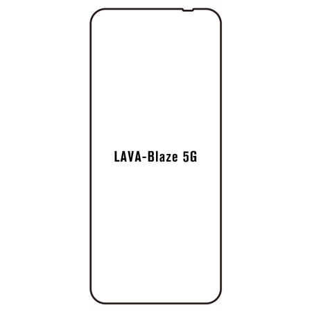 Film hydrogel pour Lava Blaze 5G