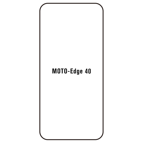 Motorola Edge 40 - Film protection écran Hydrogel