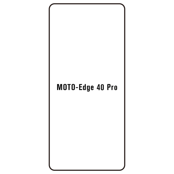 Motorola Edge 40 Pro - Film protection écran Hydrogel