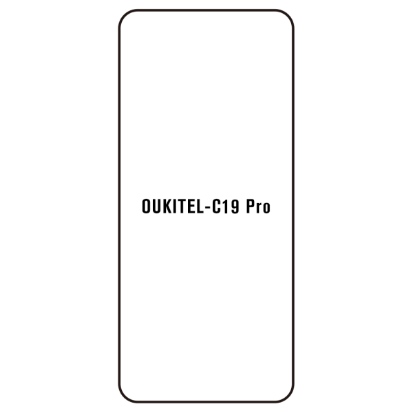 Oukitel C19 Pro - Film protection écran Hydrogel